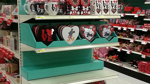 Target Disney 'Love' Endcap