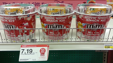 M&M's 'Movie Night Snack Kit' Bucket