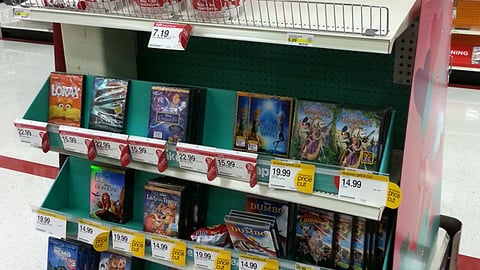 Target 'Perfect Gift From Disney' Rack