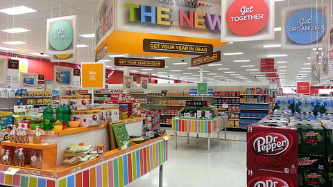 Target 'In with the New' Seasonal Department