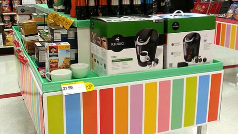 Target 'Your Mornin' Buzz' Table Display