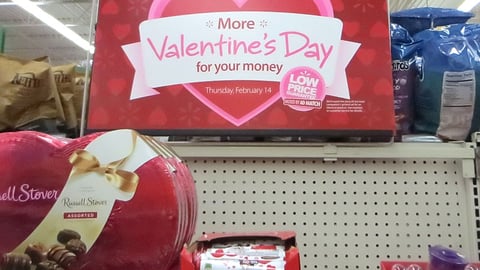 Walmart 'More Valentine's Day for Your Money' In-Line Header