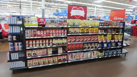 Walmart 'Bake Center' Gondola