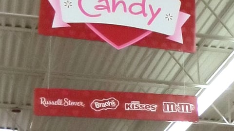 Walmart 'Candy' Ceiling Banner