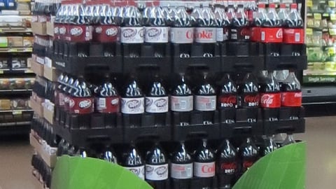 Coca-Cola Zero Walmart 'Game Time' Pallet