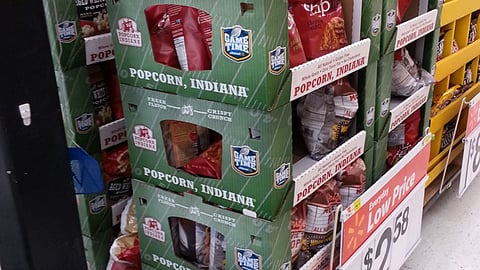 Popcorn, Indiana Walmart 'Game Time' Pallet