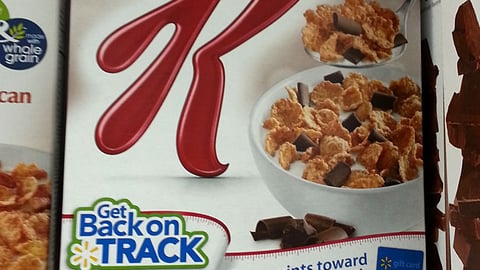 Special K Walmart 'Get Back on Track' Packaging