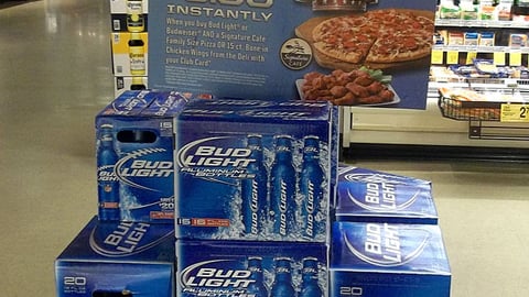 Bud Light Safeway 'Joy of Football' Display