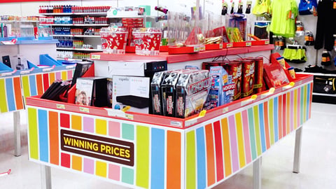 Target 'Winning Prices' Table Display