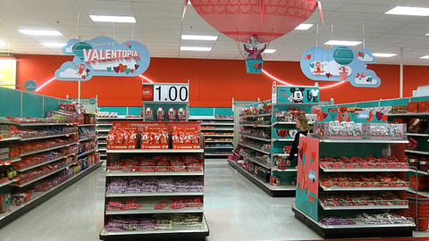 Target 'Valentopia' Seasonal Department