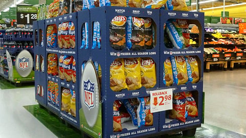 Frito-Lay Walmart 'Game Time' Pallet
