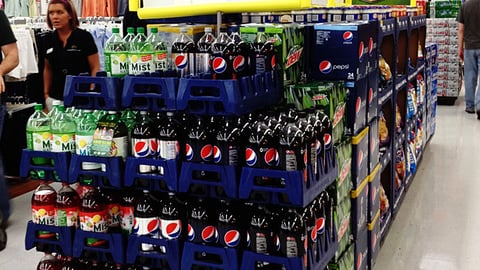 PepsiCo Walmart 'Game Time' Pallets