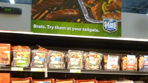Johnsonville Brats Walmart 'Game Time' Header