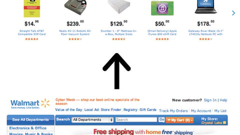 Walmart Home-Page Redesign