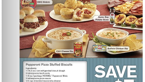 Walmart Hormel 'Make Them Cheer' Digital Circular Feature