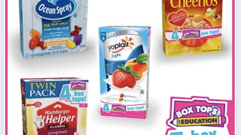 Walmart Mills '4 Box Tops' Facebook Update