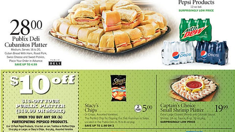 Publix 'Kick Off' Feature