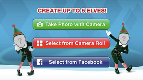 OfficeMax 'Elf Yourself' iPhone App
