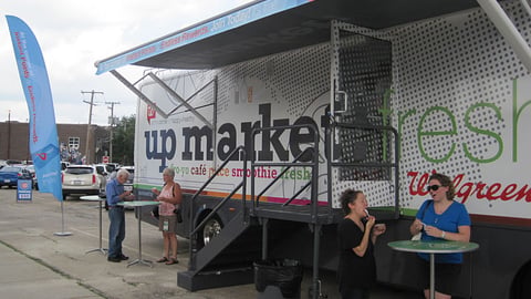 Walgreens 'Up Market: Fresh' Tour Bus