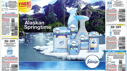 Febreze 'Alaskan Springtime' FSI