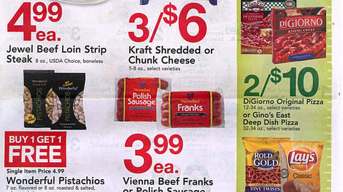 Jewel-Osco 'Big Game Savings' Feature