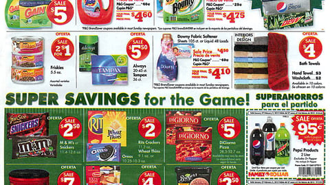 Family Dollar 'Super Savings' Feature