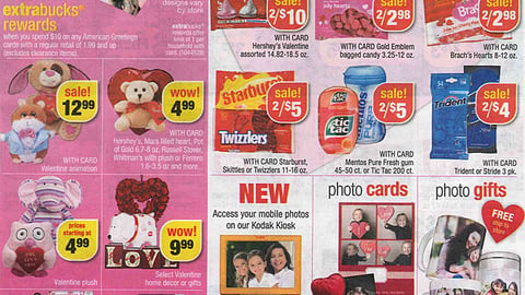 CVS Valentine's Day Candy Feature