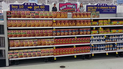 General Mills Meijer 'Box Tops' Gondola
