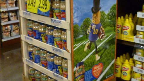 Planters 'Heart Healthy' Football Quarter-Pallet