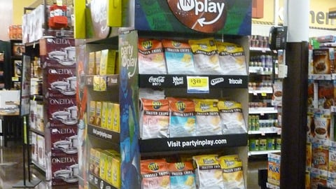 Nabisco 'Party in Play' Floorstands