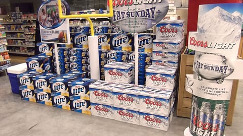 MillerCoors 'Fat Sunday' Spectacular
