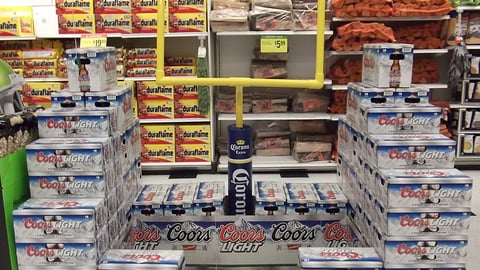 Coors Light 'Footballiday' Spectacular