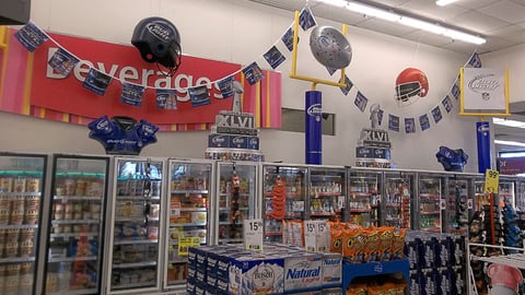 Bud Light Super Bowl Materials