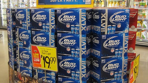 Bud Light 'Super Party' Display
