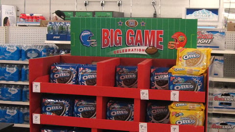 Kmart 'Football Frenzy' Merchandising