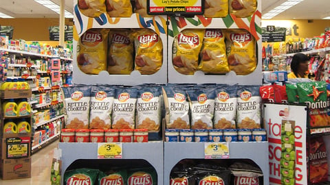 Ralphs PepsiCo Super Bowl Endcap