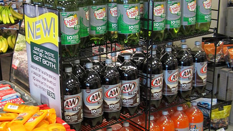 Canada Dry Ten Rack