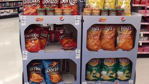 PepsiCo Walgreens 'Make Your Game Day Official' Display