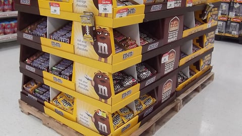 Mars Super Bowl 'Fan Favorites' Pallets
