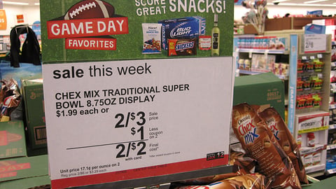 Walgreens 'Game Day Favorites' Signage