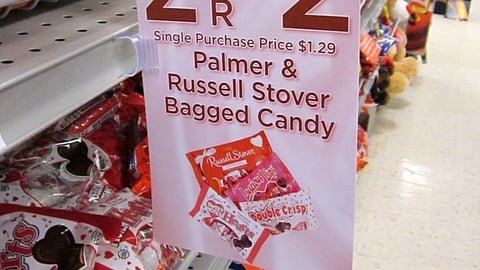 Rite Aid Valentine's Day Shelf Talker