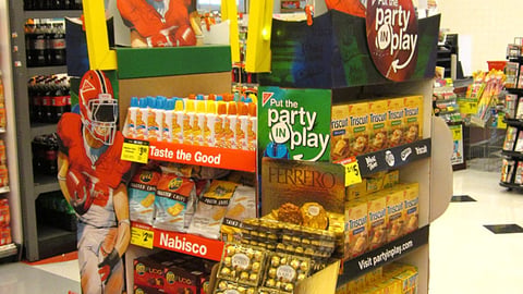 Nabisco 'Party in Play' Floorstands