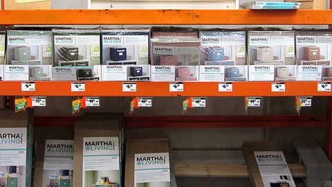 Home Depot Martha Stewart Living 'Start Fresh' Endcap