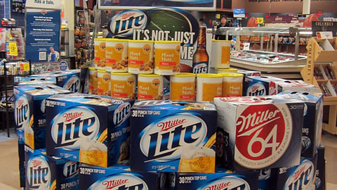 Miller Lite 'Home Field Advantage' Display