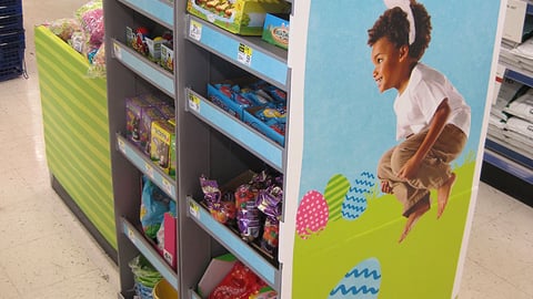 Walgreens Easter Merchandise Floorstand