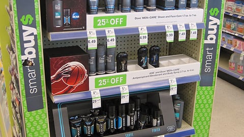 Walgreens Unilever 'March Madness' Endcap