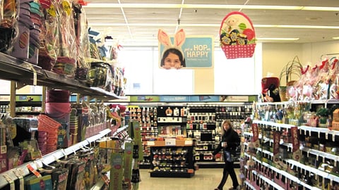 Walgreens Easter Seasonal Aisle