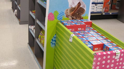 Walgreens Easter Merchandise Floorstands