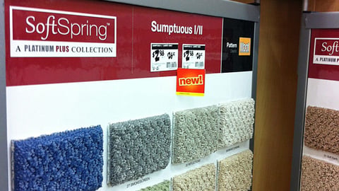 Home Depot SoftSpring Carpet Bay
