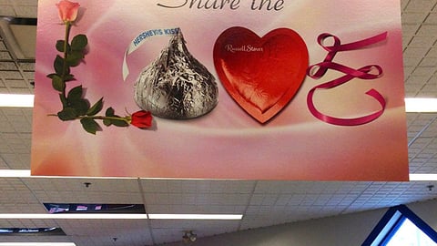 Rite Aid 'Share the Love' Ceiling Banner